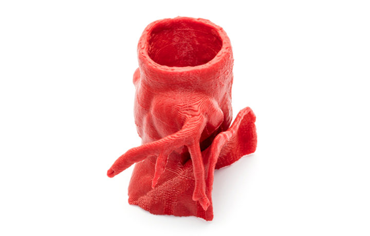 Anatomiebauteil / Organisches Bauteil aus Silikon 3D-Druck