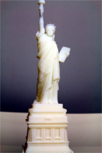 Statue of liberty in durus Polyjet 3D Druck